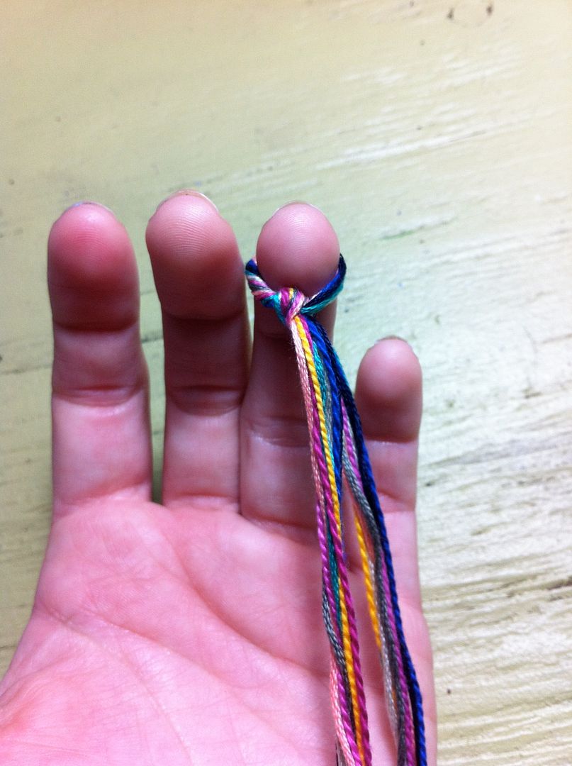DIY FISHTAIL FRIENDSHIP (BRACELET)